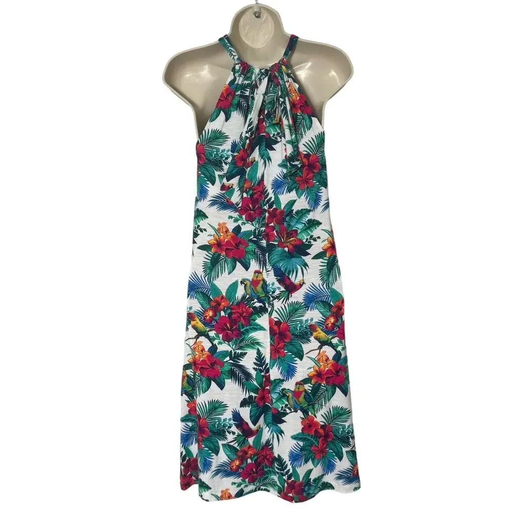 Tommy Bahama Tropical‎ Halter Dress Size XS